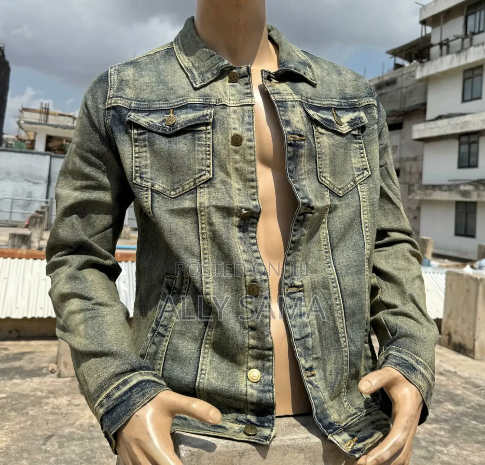 Men's Coats Denim New Design