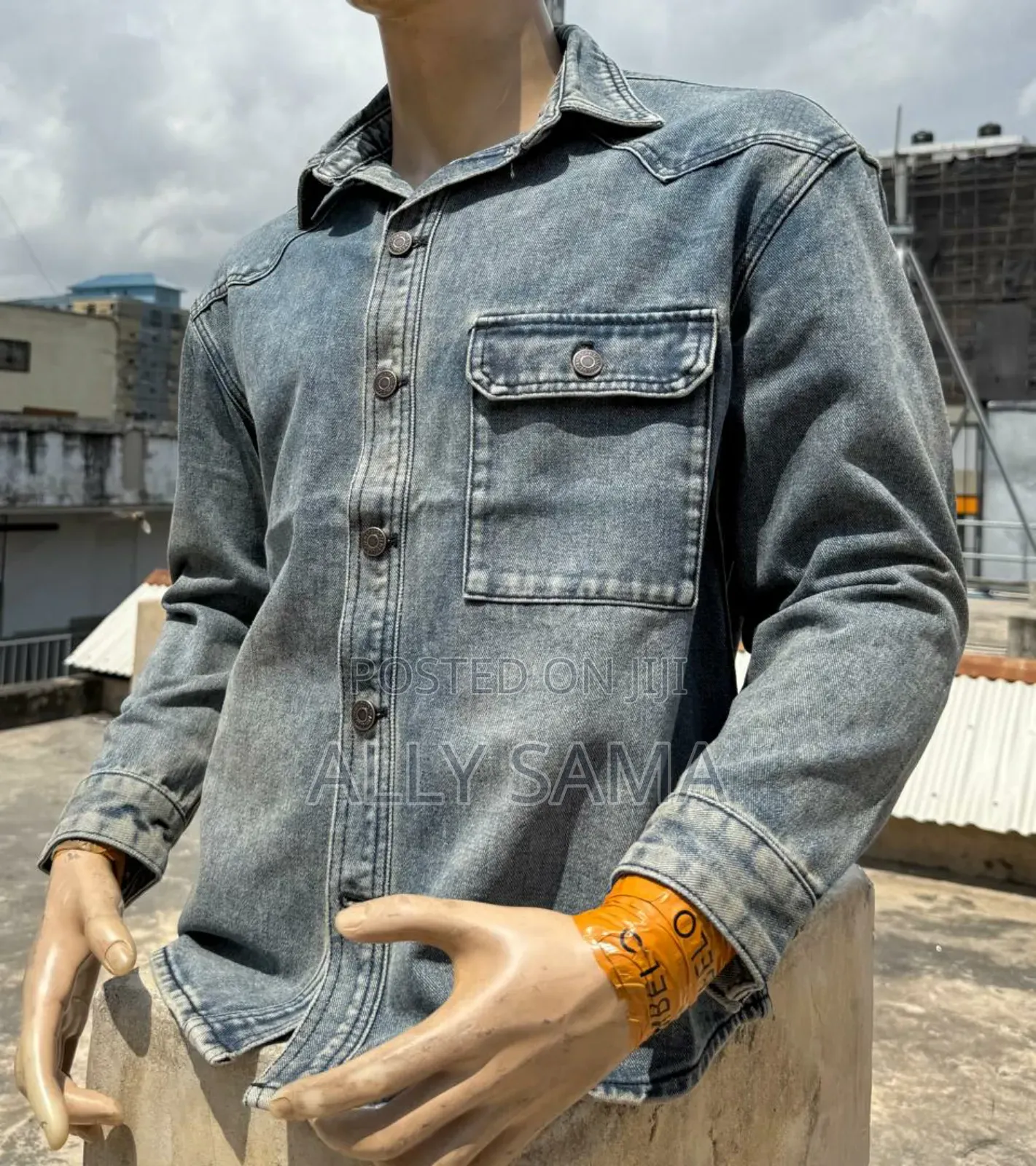 Men's Coats Denim New Design