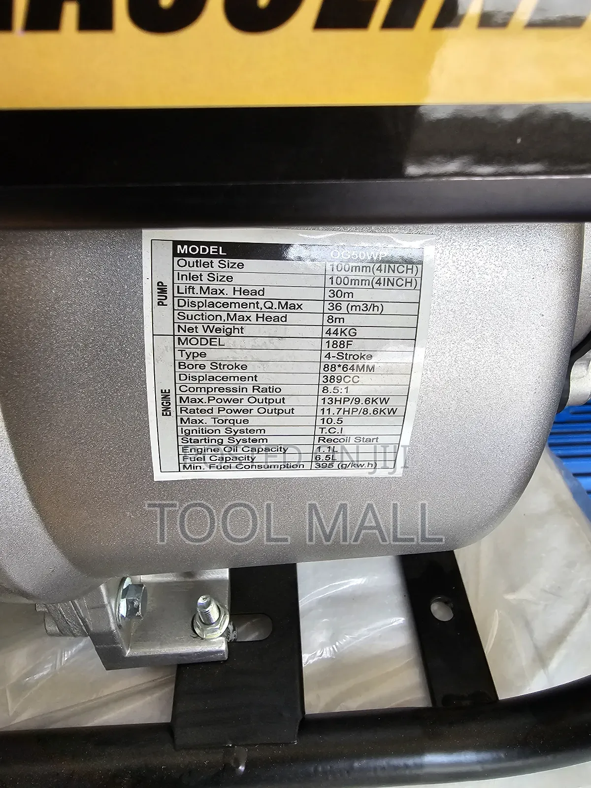 Osaka Water Pump Petrol Og100wp