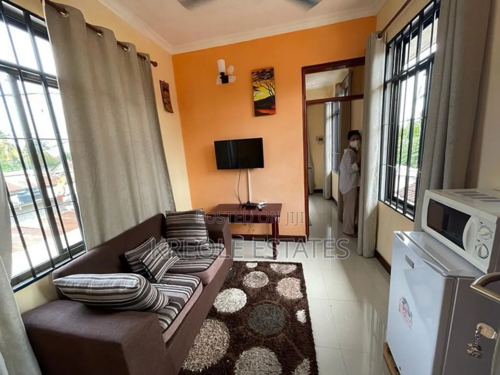 Furnished 1bdrm Apartment in Kreole Estates, Mikocheni for rent