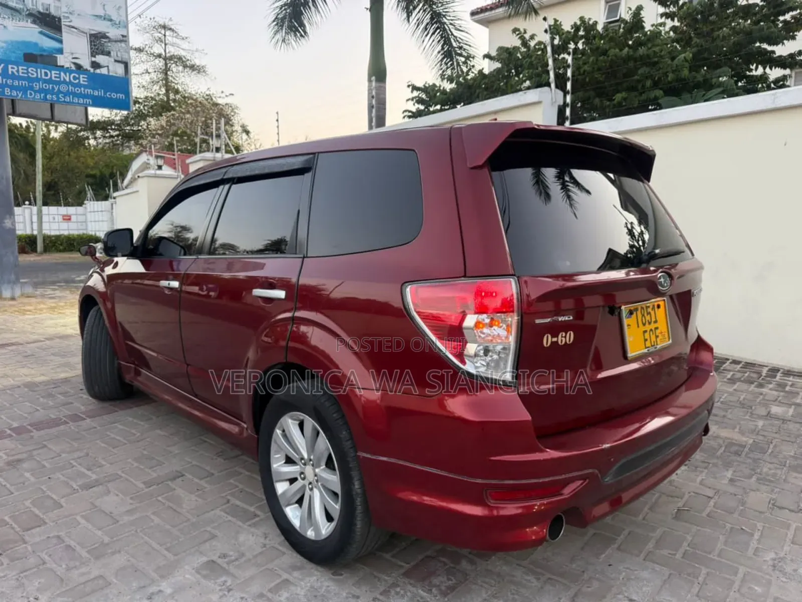 Subaru Forester 2012 Maroon