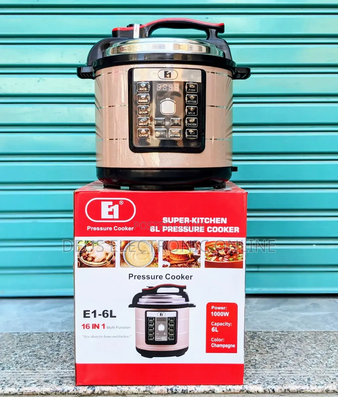 Pressurecooker Urope One E1