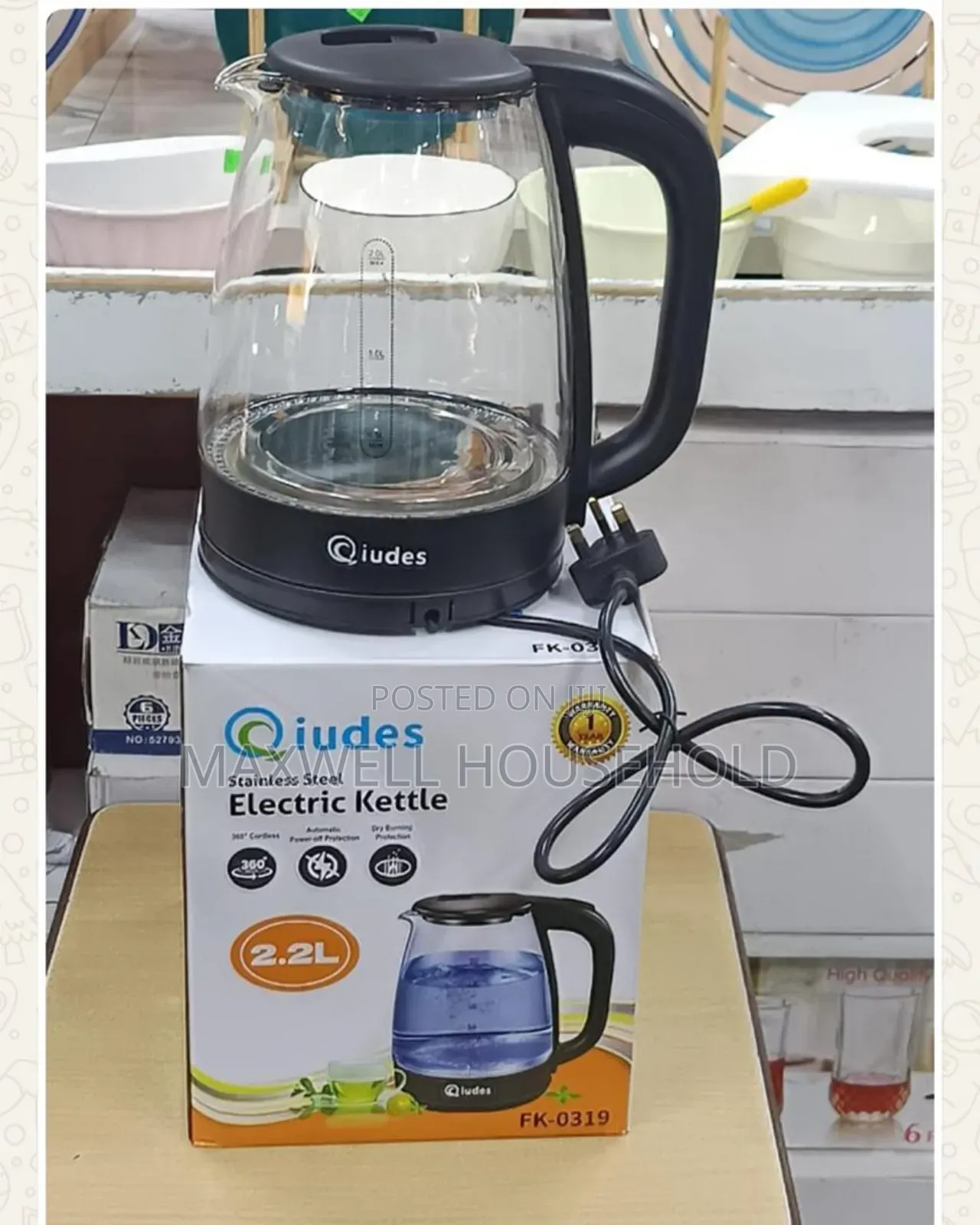 Glass Electric Kettle