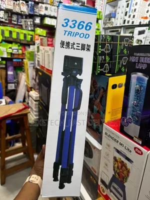 Portable and Lightweight Tripod for Cameras and Smartphones