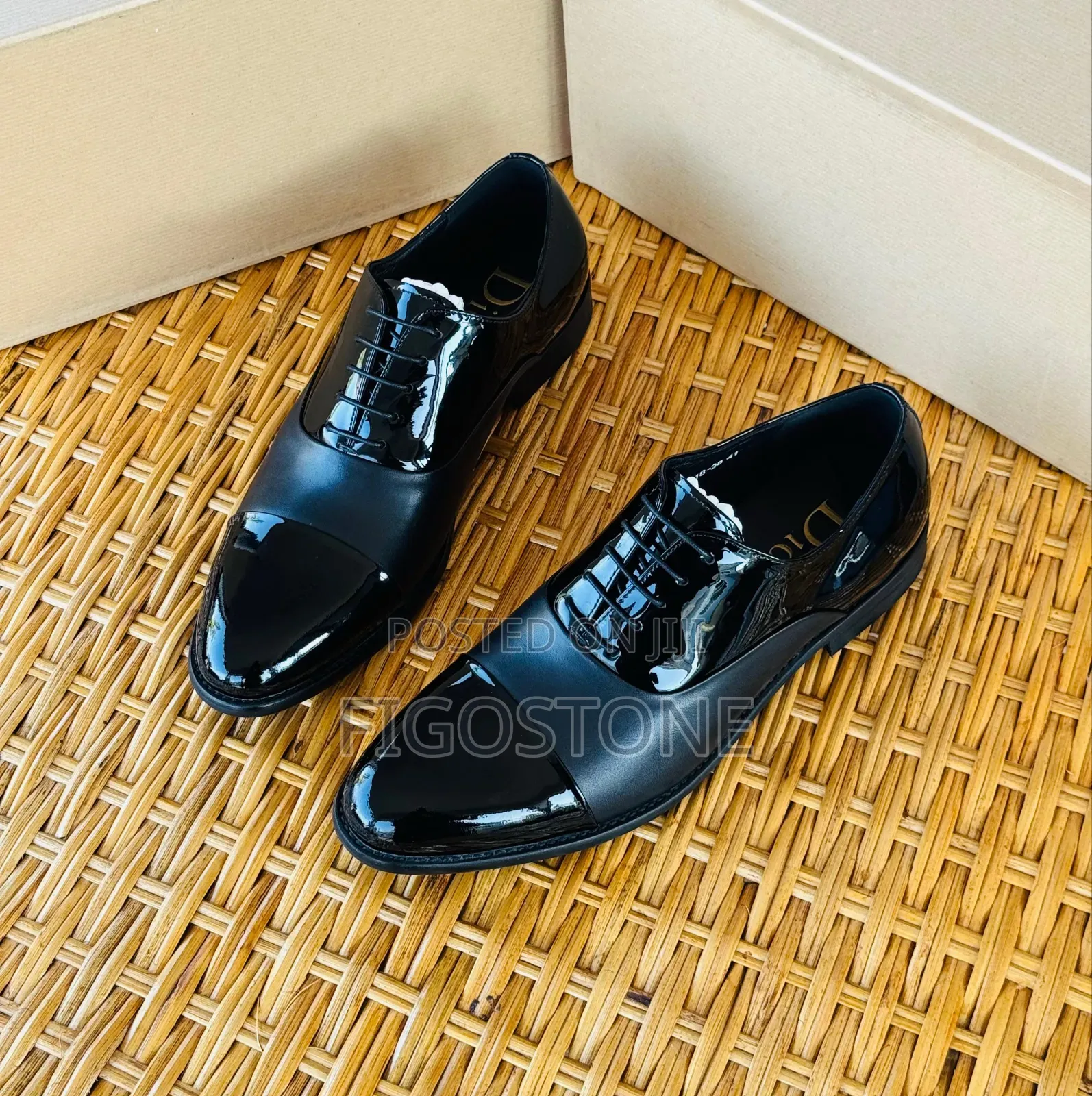 Black Dior Moccasins