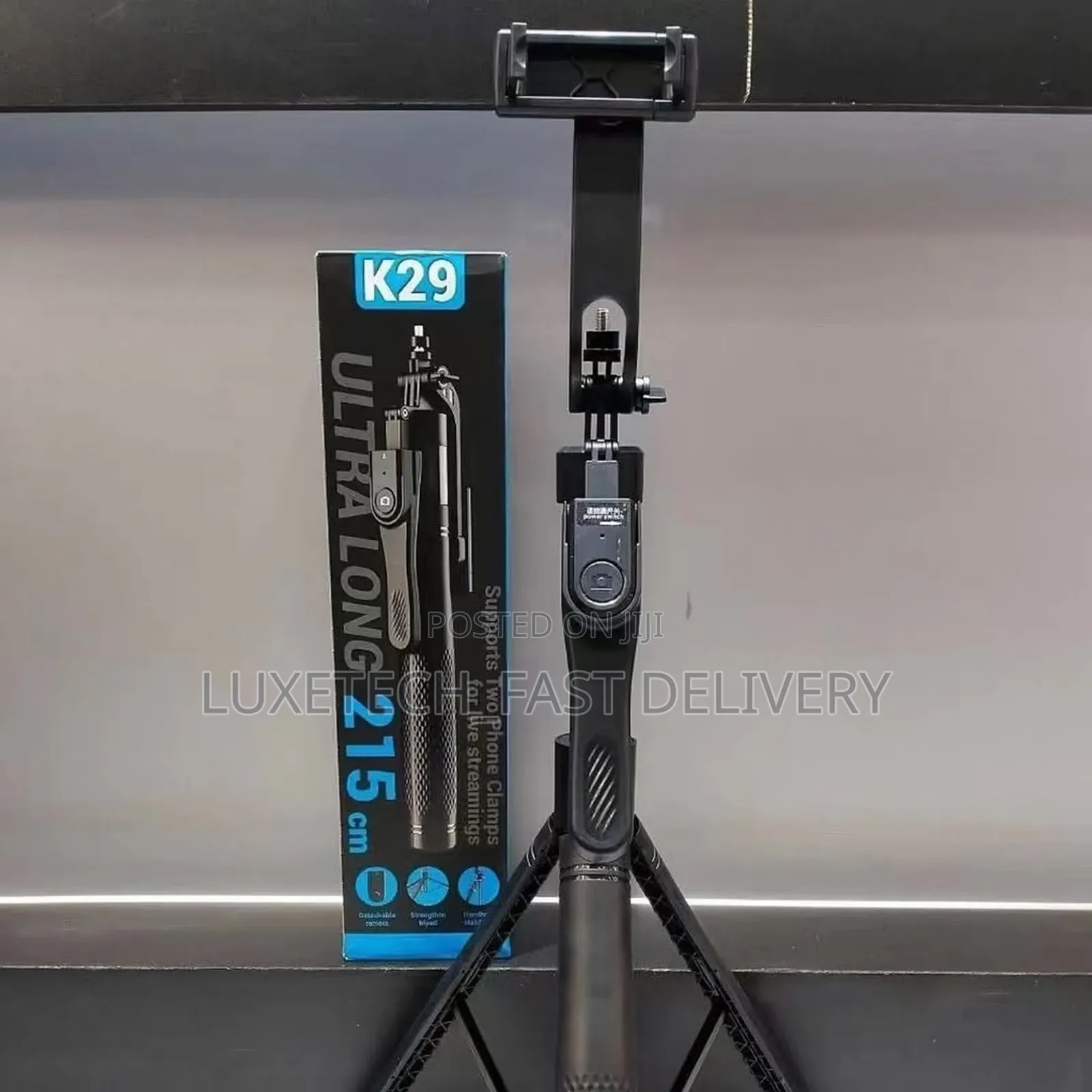 3-in-1 Ultra Long Selfie Stick Tripod Stand