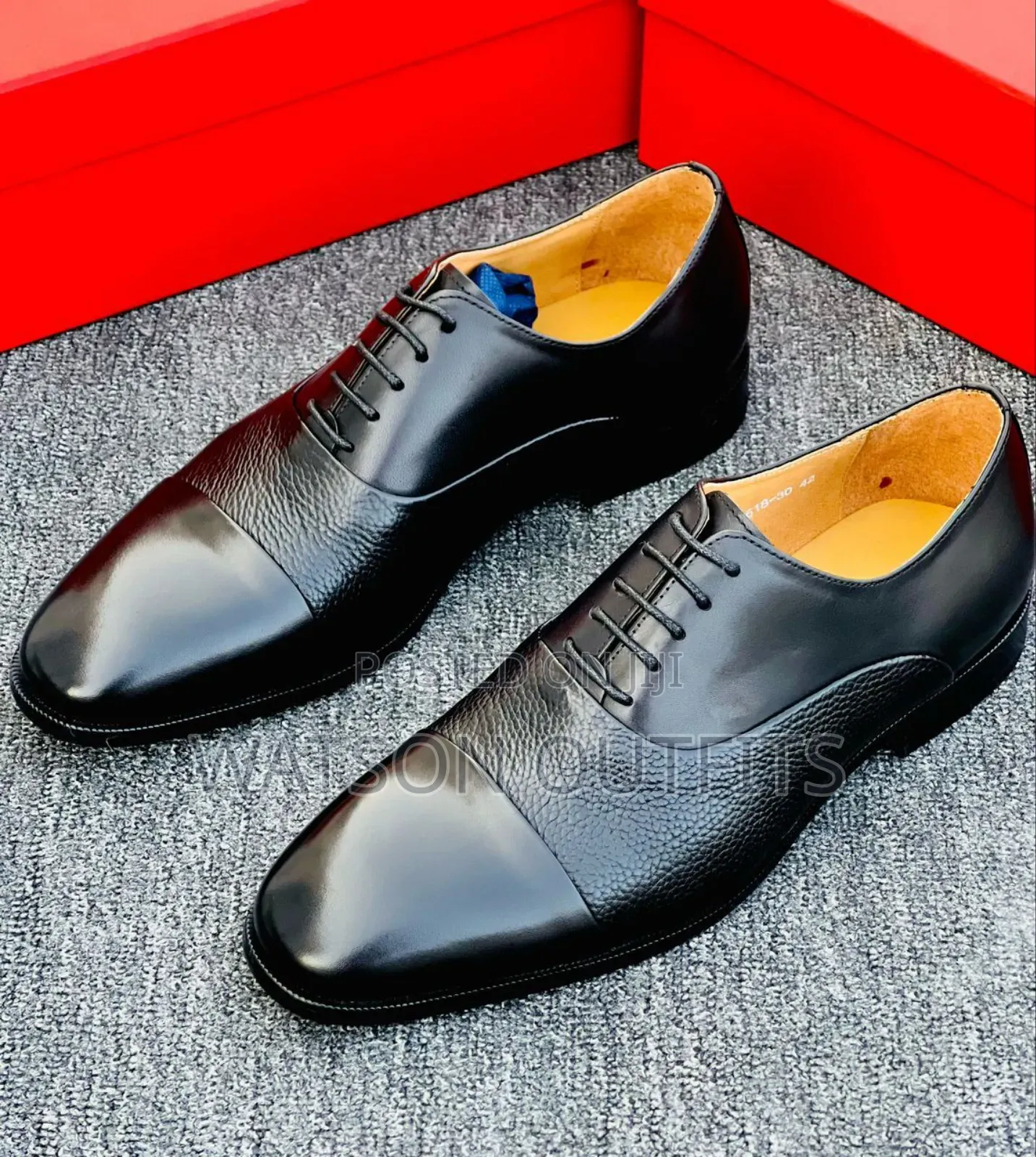 Men's Footwears or Shoes Very Well Leathered With Fancy Looking