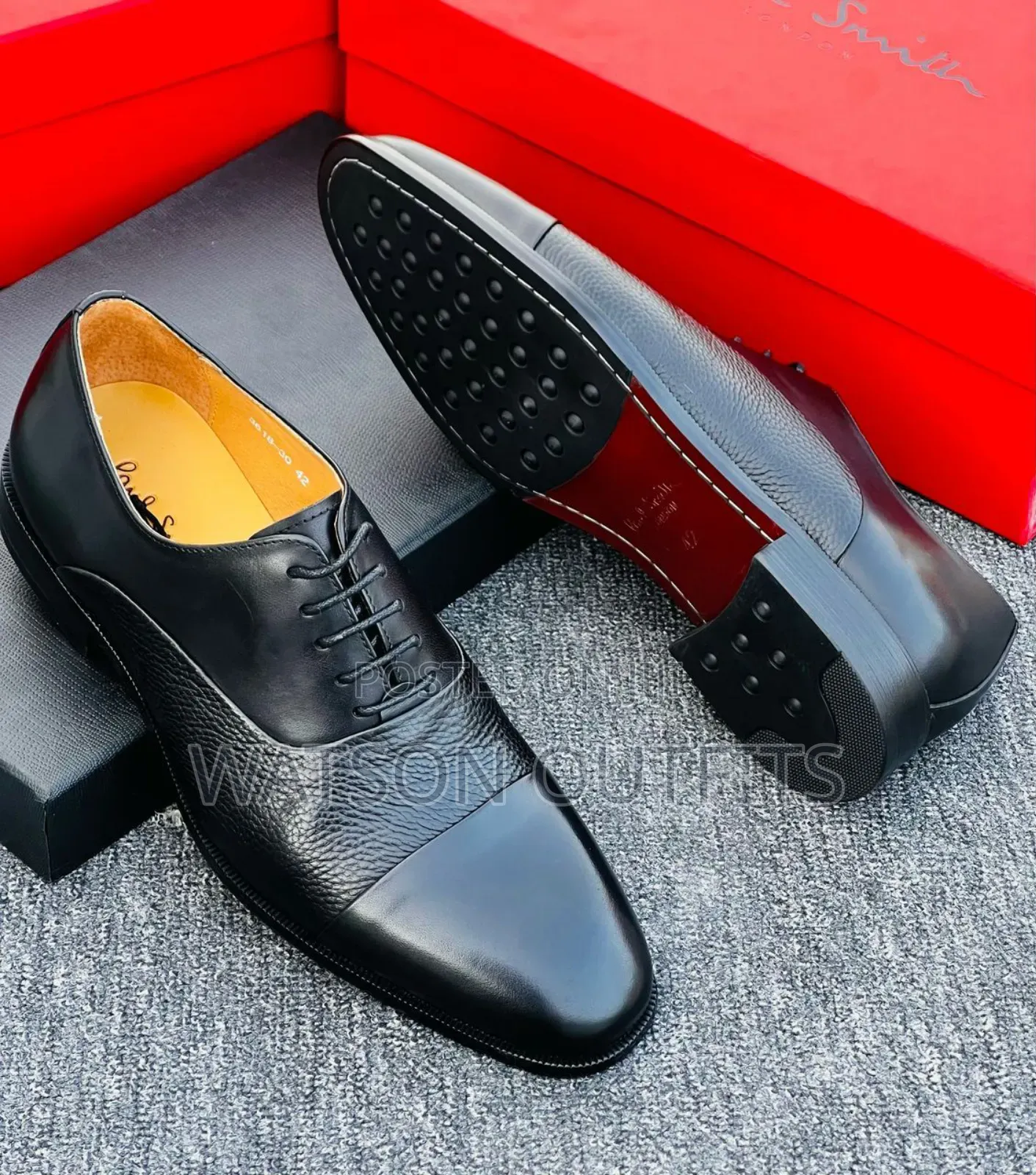 Men's Footwears or Shoes Very Well Leathered With Fancy Looking
