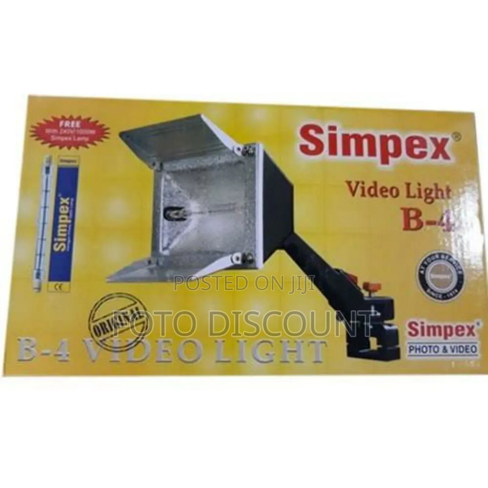 Simpex B4 Video Light