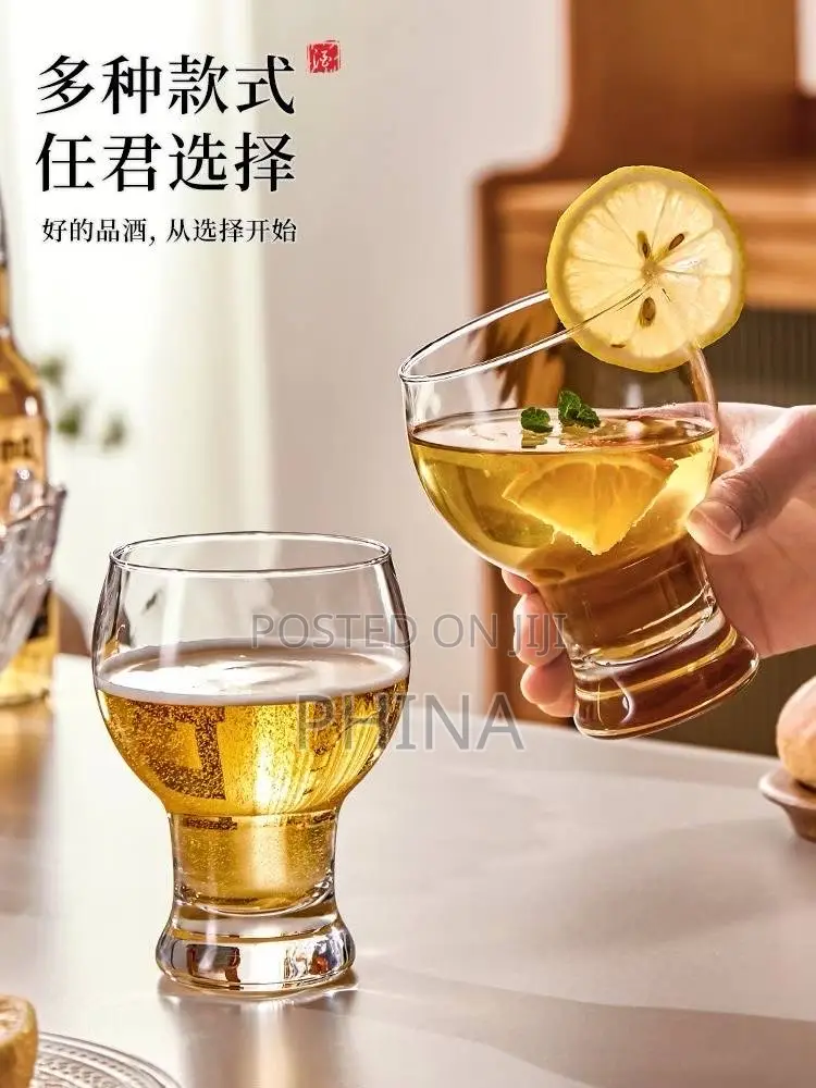 Glass Puality Nzuri Box Zinakaa 6pcs