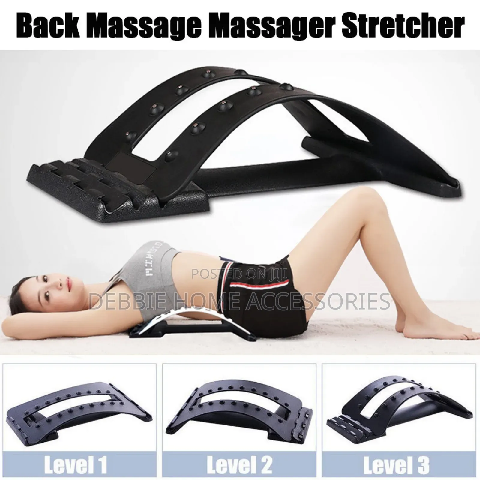 Back Stretcher Massager for Back Relaxation and Pain Relief.