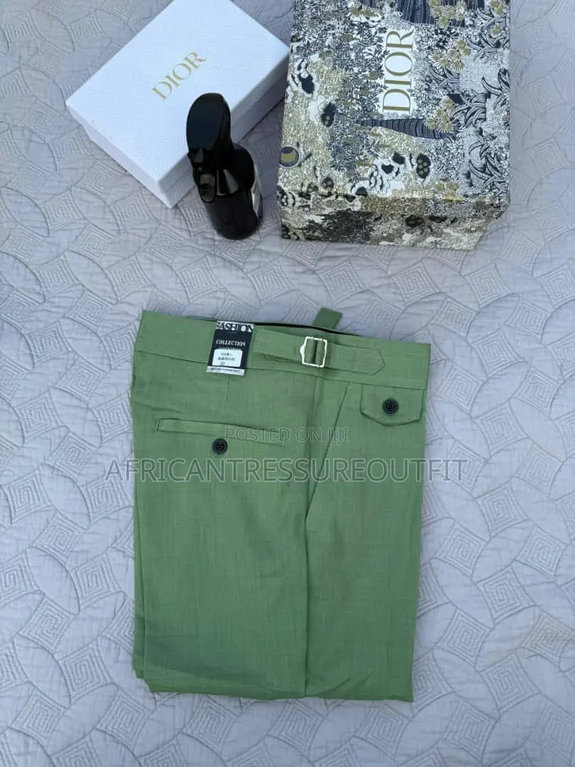 Trouser Cotton Fabric Available Quality