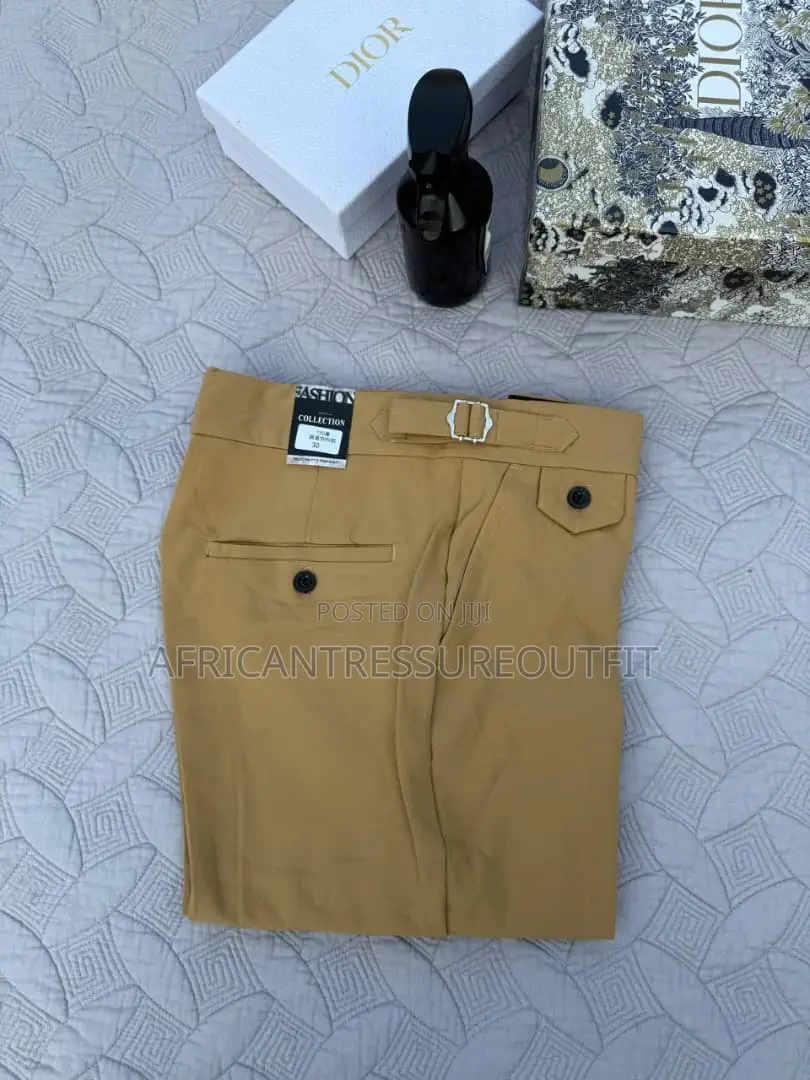 Trouser Cotton Fabric Available Quality