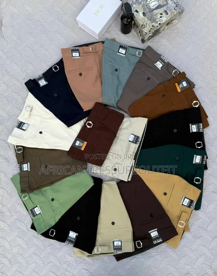 Trouser Cotton Fabric Available Quality