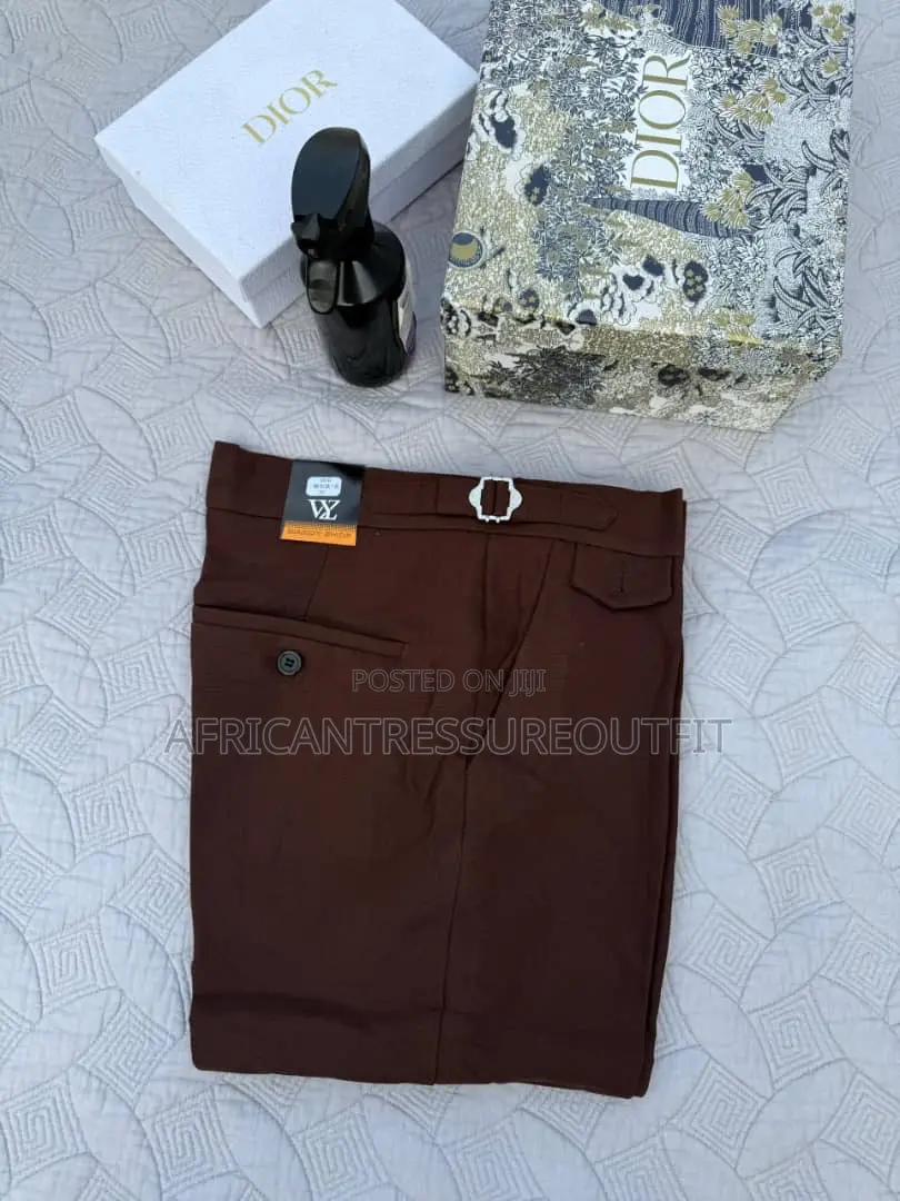 Trouser Cotton Fabric Available Quality