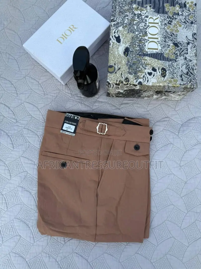 Trouser Cotton Fabric Available Quality