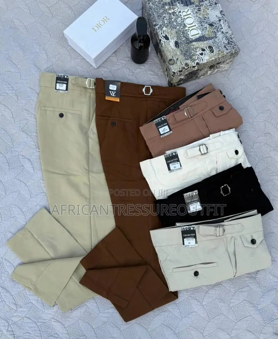 Trouser Cotton Fabric Available Quality