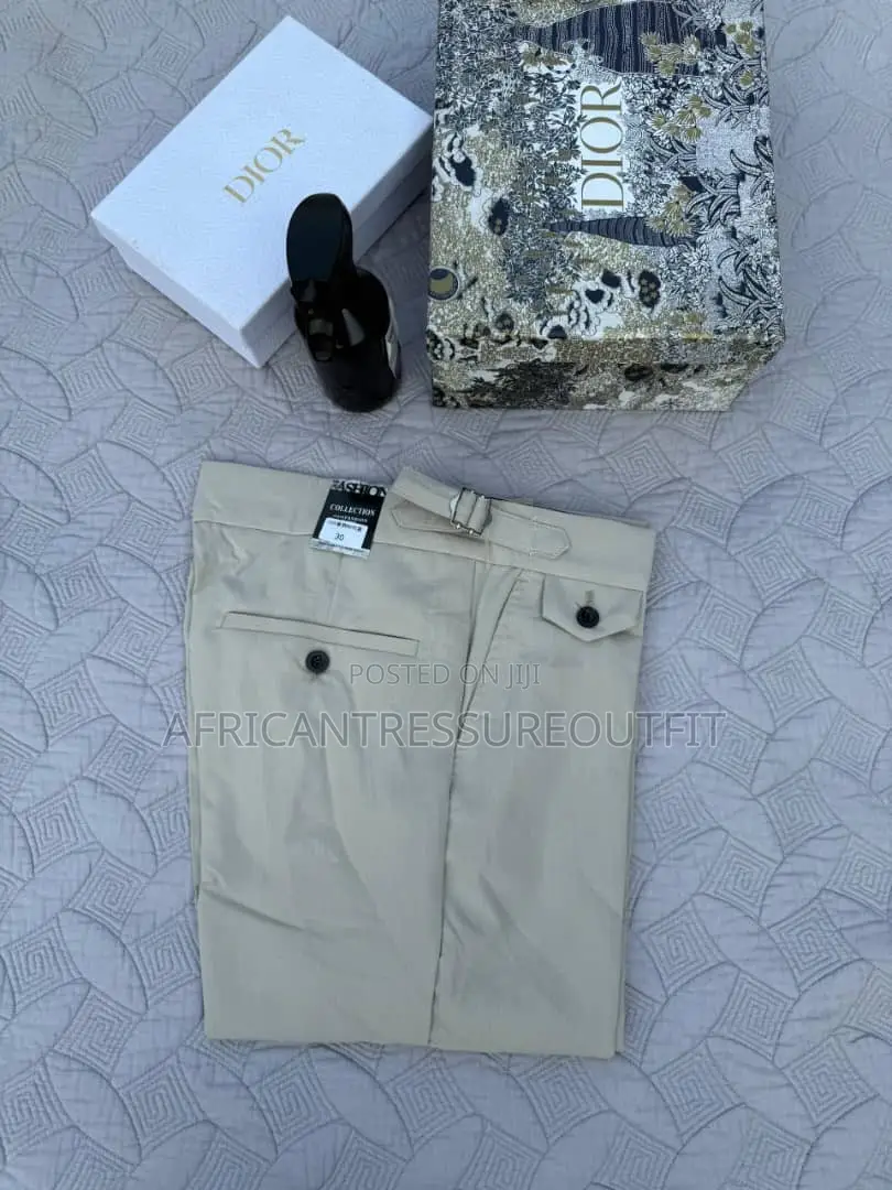 Trouser Cotton Fabric Available Quality