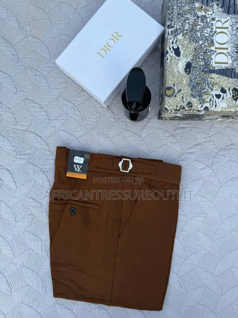 Trouser Cotton Fabric Available Quality