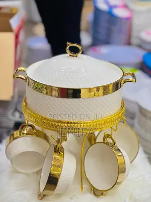 Gold Soup Set