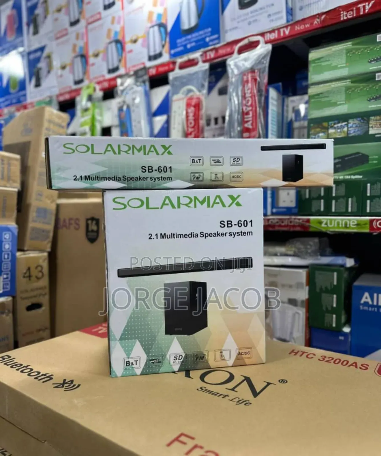 Solarmax Sb-601 2.1 Multimedia Speaker System.
