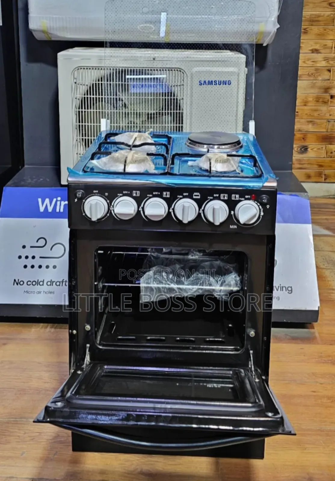 Airlux Cooker 3 Gas 1 Electric (50*50cm)