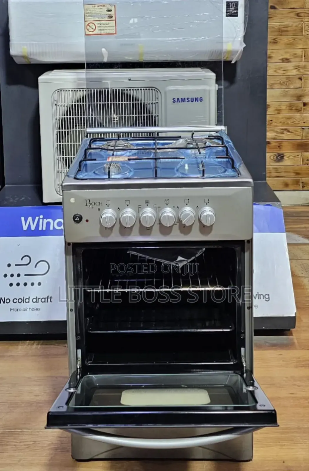 Roch Cooker 3 Taps Gas 1 Electric (50*50cm)