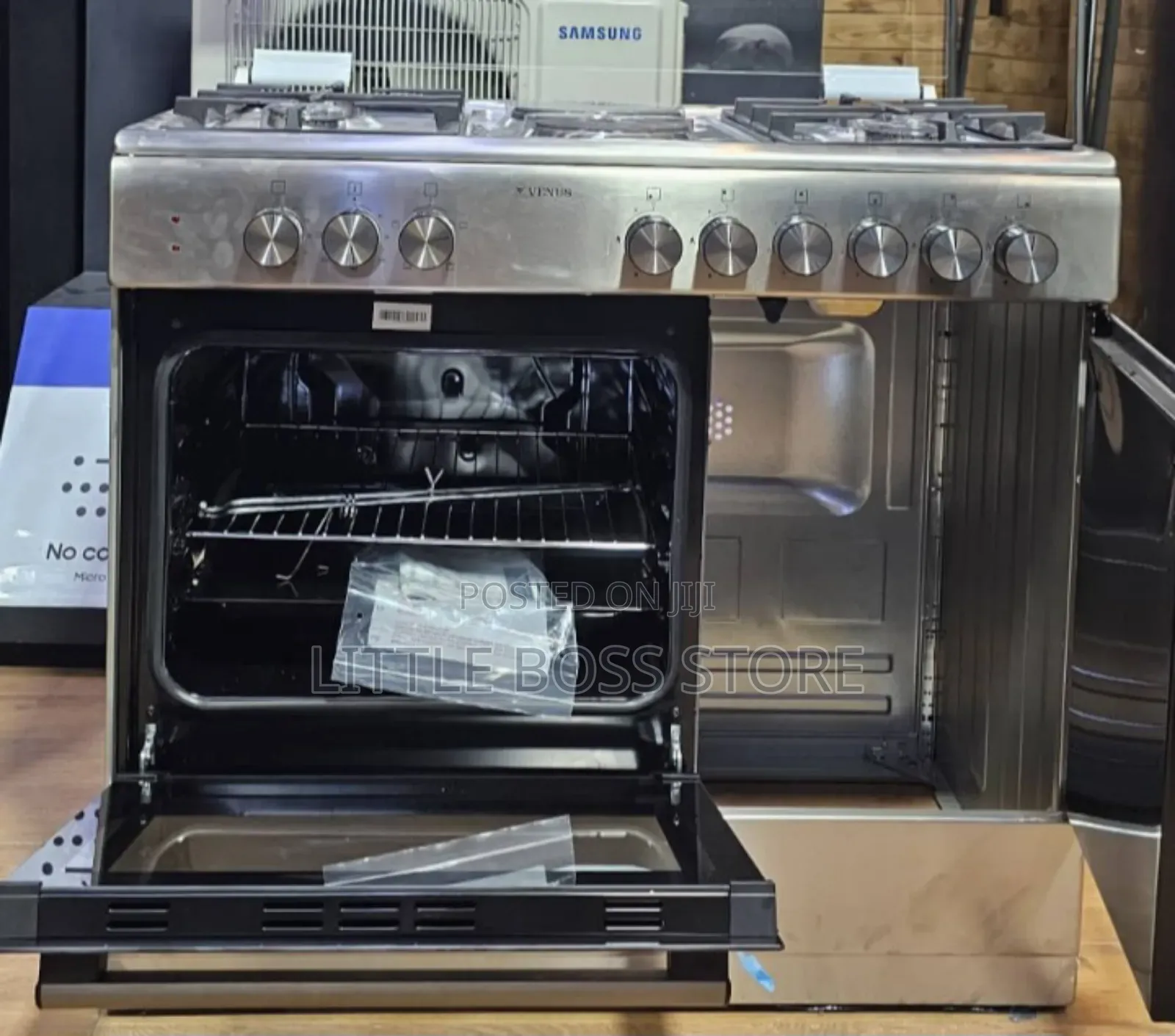 Venus Cooker 4 Plates Gas 2 Electric