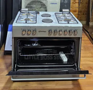 Berklays Cooker 4 Plates Gas 2 Eletric (60*90cm)