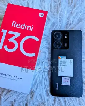 New Xiaomi Redmi 13C 256 GB Black
