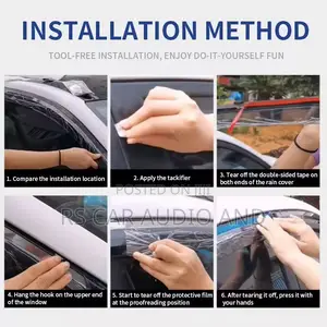 Toyota Fortuner Rain Shields