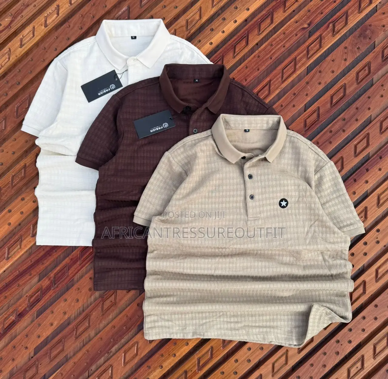 Star Polos Collection Fabric Cotton Available Quality Size M—2xl