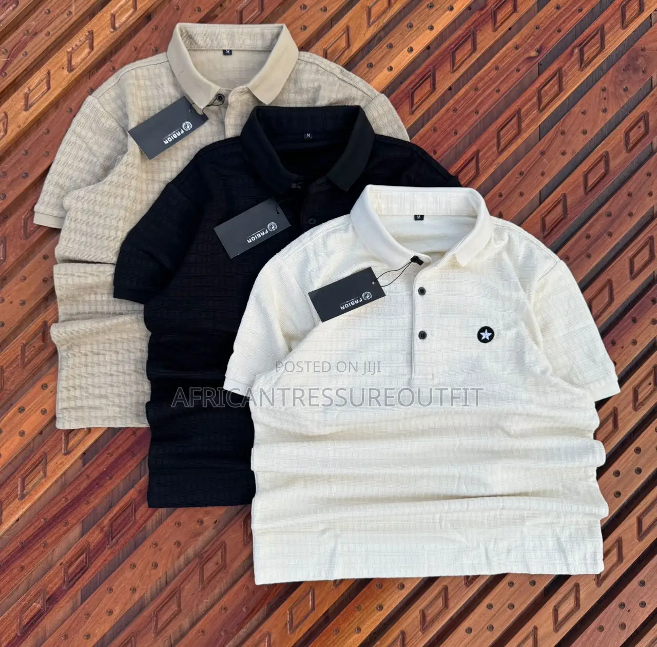 Star Polos Collection Fabric Cotton Available Quality Size M—2xl