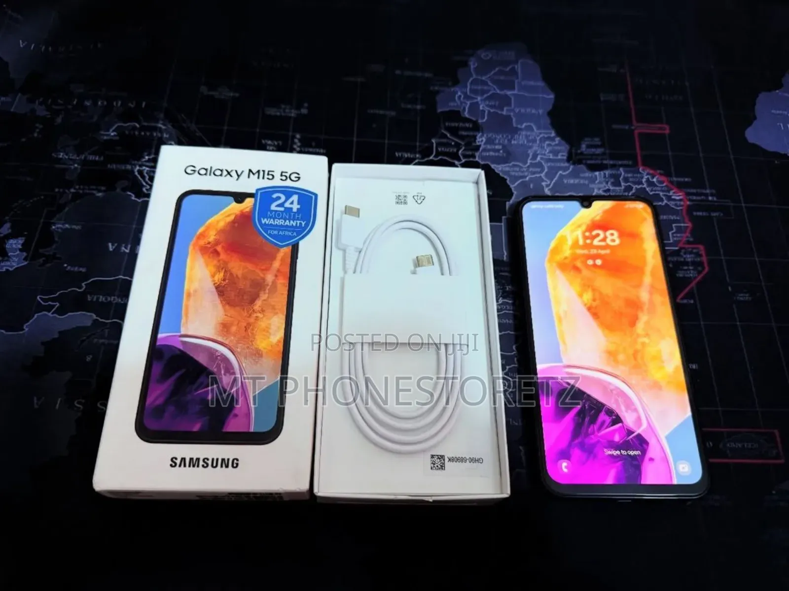 New Samsung Galaxy M15 128 GB Black