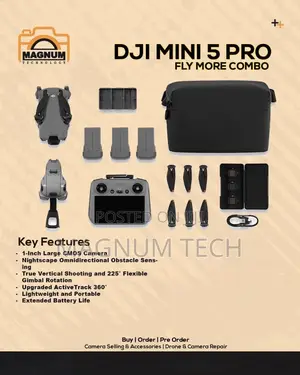 Dji Mini 5 Pro Fly More Combo