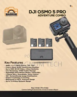 Dji Osmo 5 Pro Adventure Combo