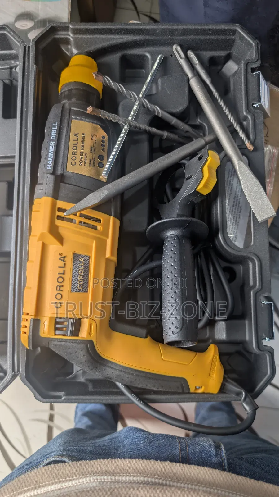 Wired Power Hummer Drill Tools Kit Set 1350w
