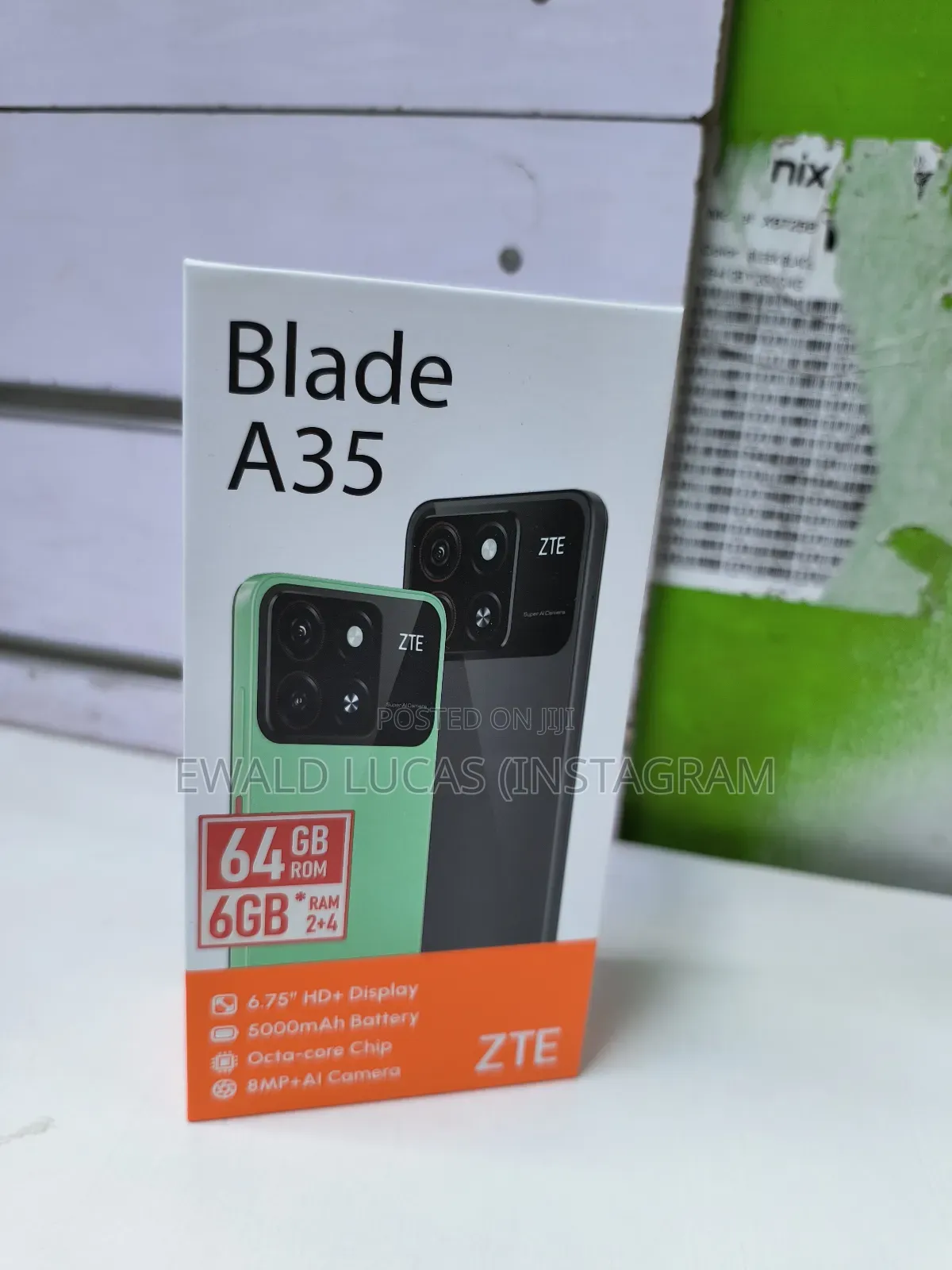 New ZTE Blade A35 64 GB Green