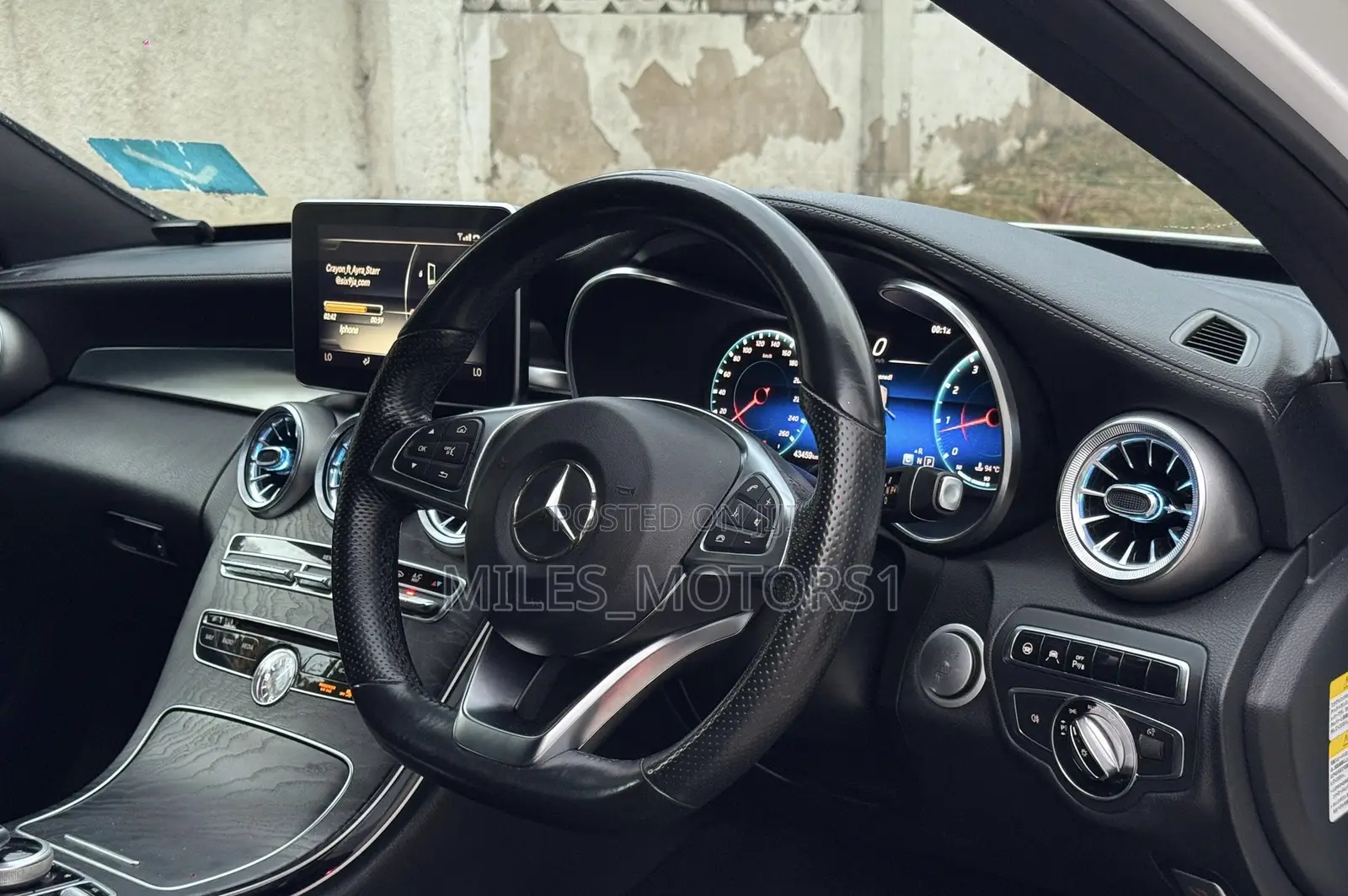 Mercedes-Benz C-Class 2015 White
