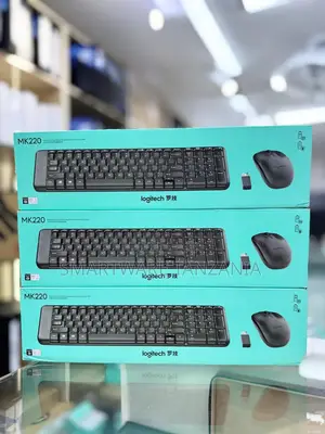 Logitech Mk220 Wireless Keyboard and Mouse Combo