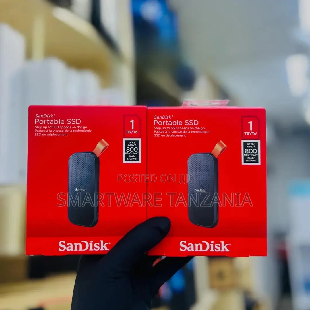 Sandisk Portable SSD 1tb (Read Speeds Up to 800 Mb/S, Usb 3.2 Gen 2