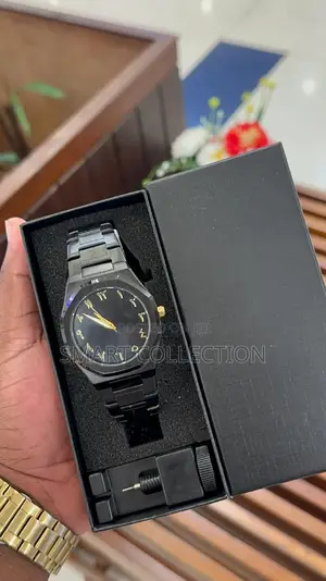 New Steel Arabic Aura Watch