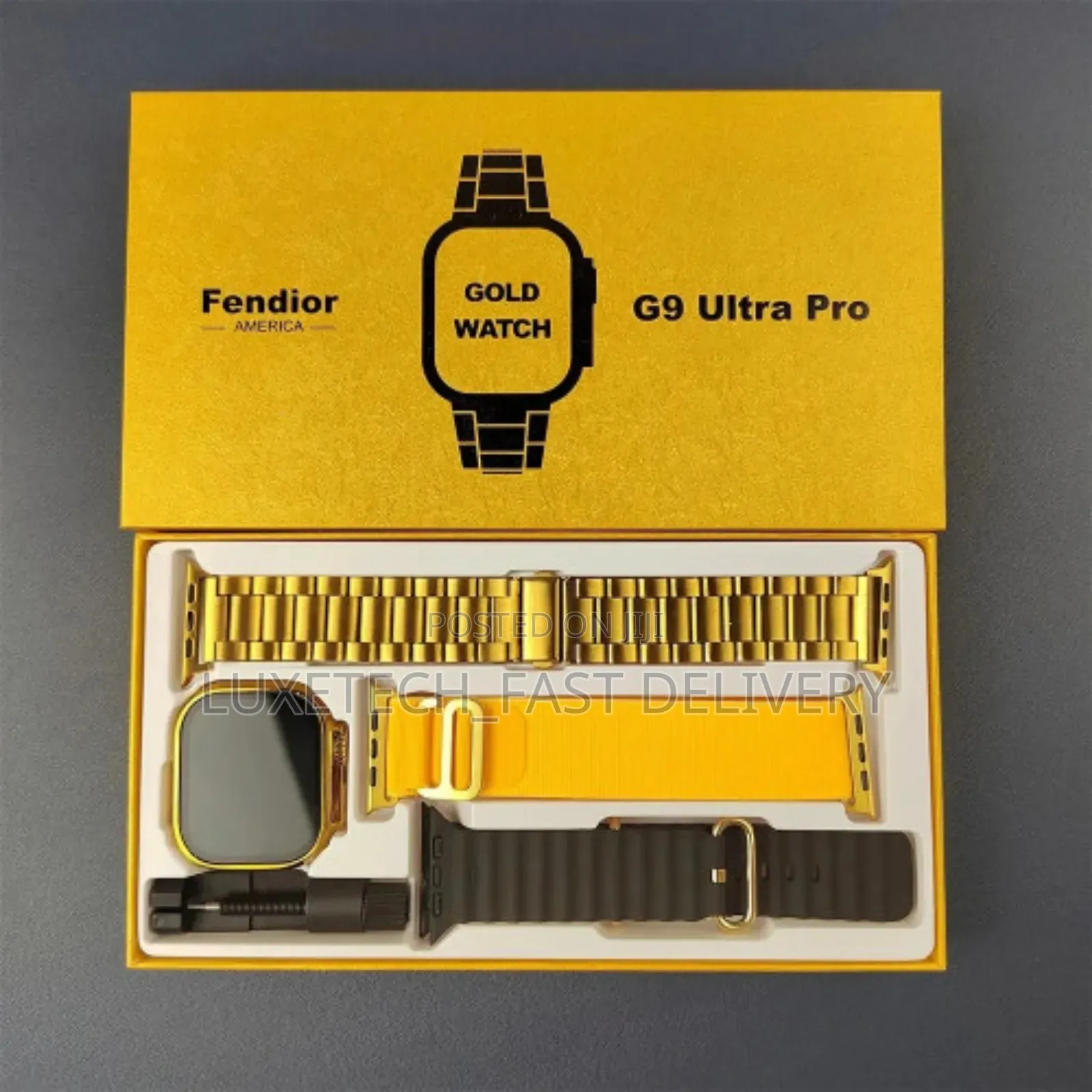 Fendior G9 Ultra Pro Gold Smart Watch