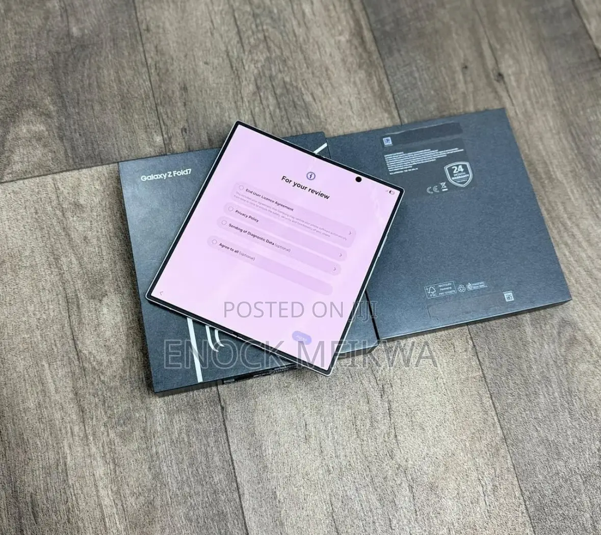 New Samsung Galaxy Z Fold7 256 GB Black