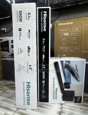 Hisense Wireless Soundbar 5.1ch With Dolby Atmos Ax5100q 580w