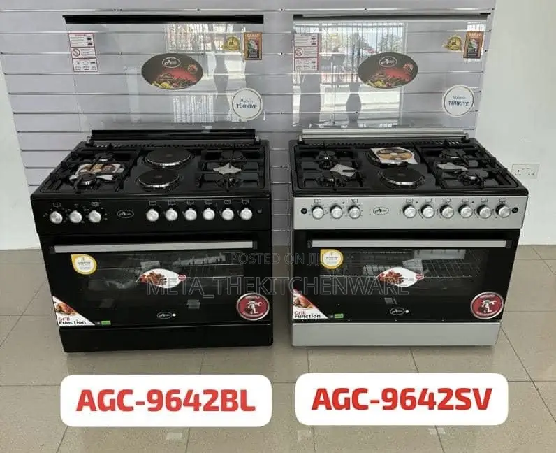 Aero Cooker 4 Gas + 2 Electric Hot Plates + Electric Oven (90 X 60)Cm