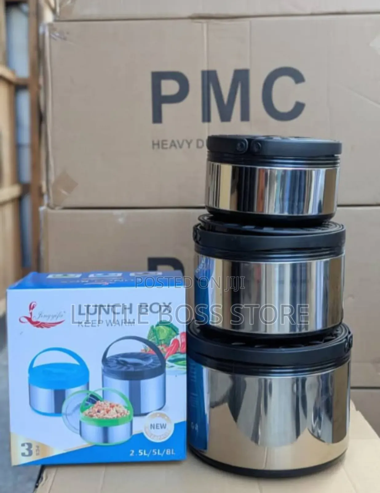 Lunch Box 3 in 1 (Inatunza Joto La Chakula)