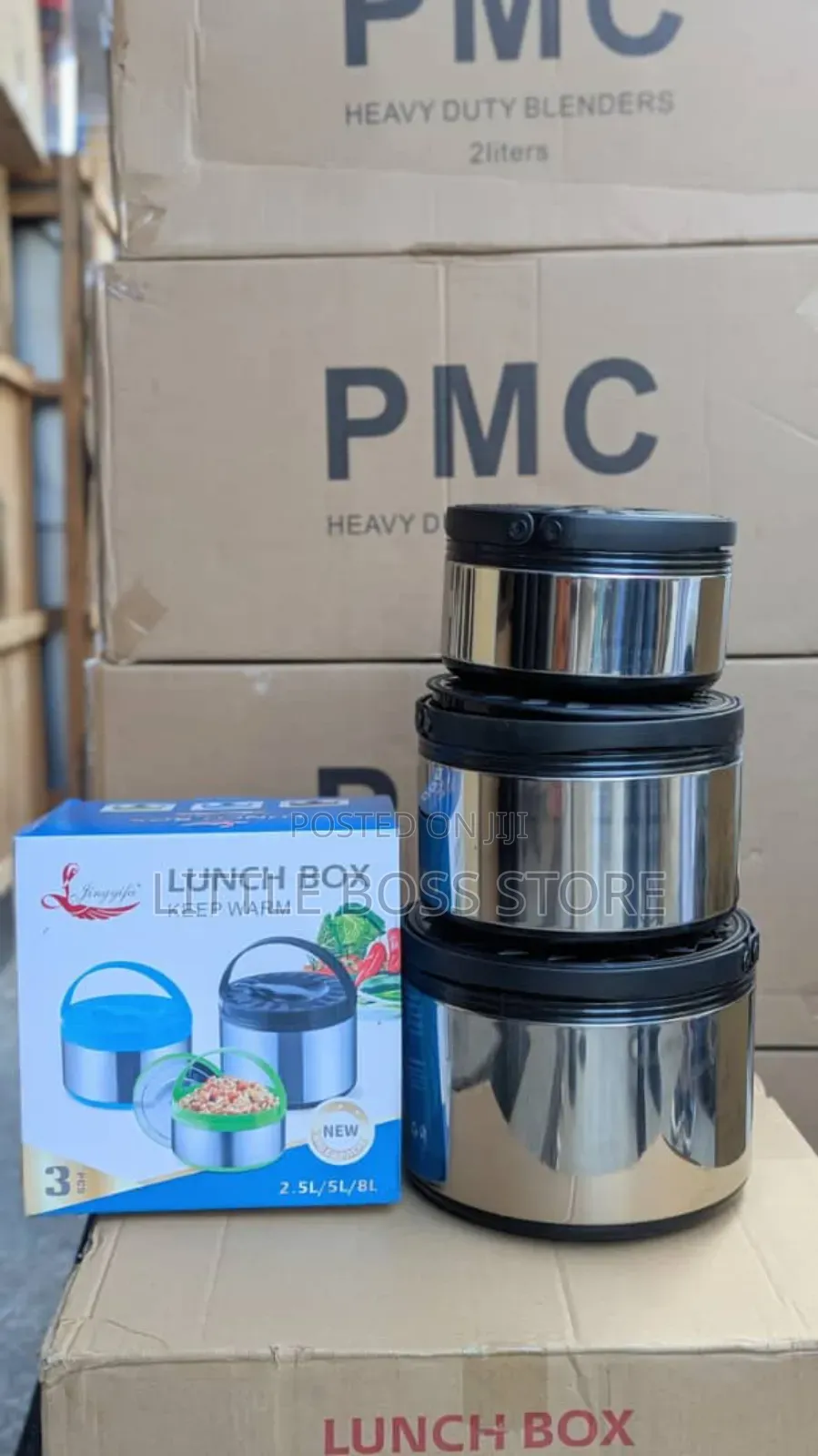 Lunch Box 3 in 1 (Inatunza Joto La Chakula)
