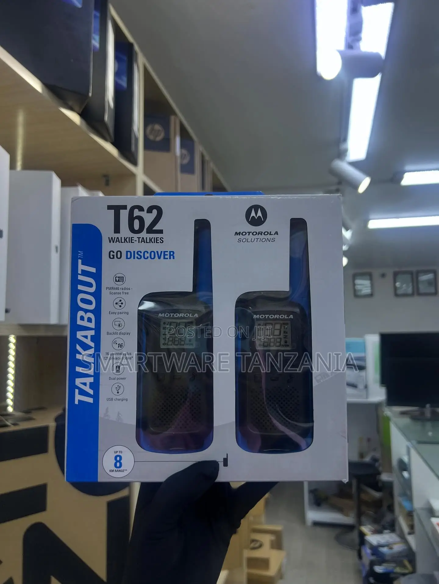 Motorola Solutions Talkabout T62 Twin Pack (Blue)