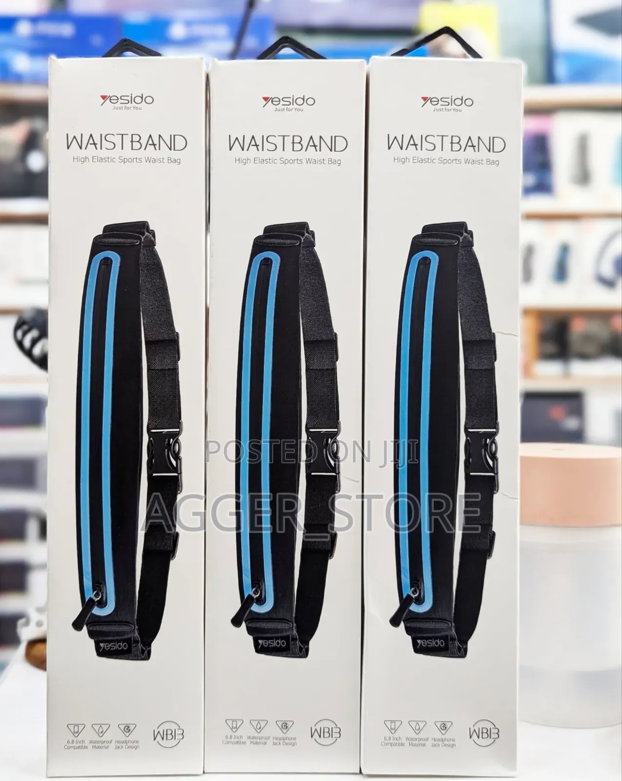 Yersido Waist Band (High Elastic Sports Waist Bag)